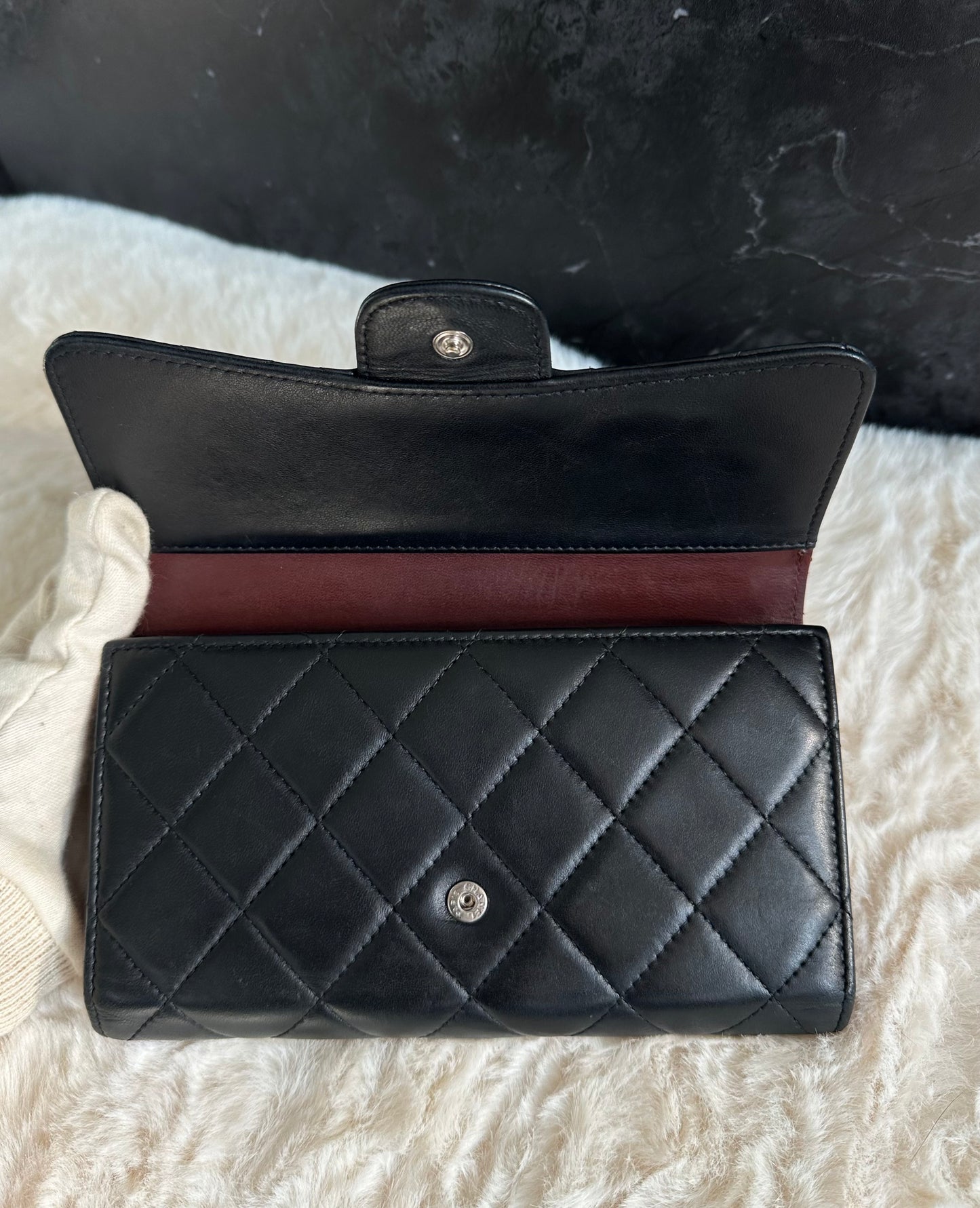 Chanel Portefeuille Tri-Fold