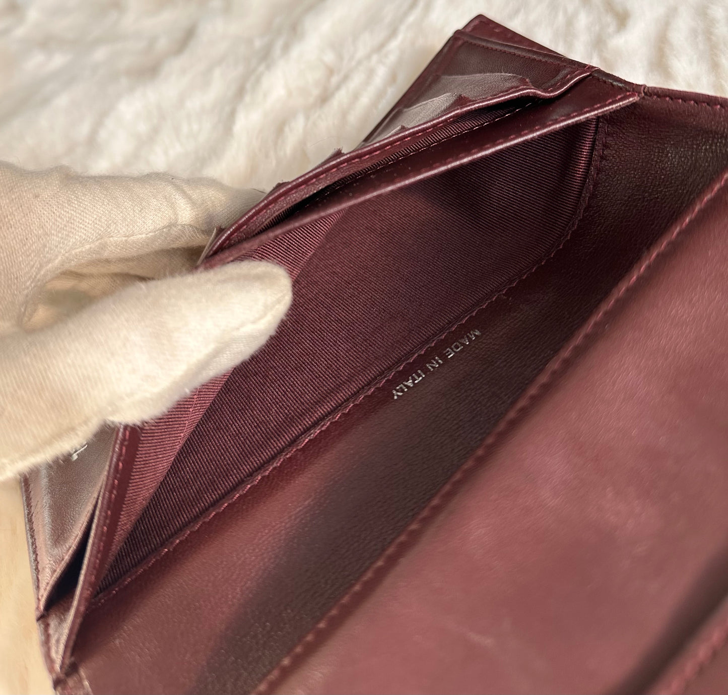Chanel Portefeuille Tri-Fold