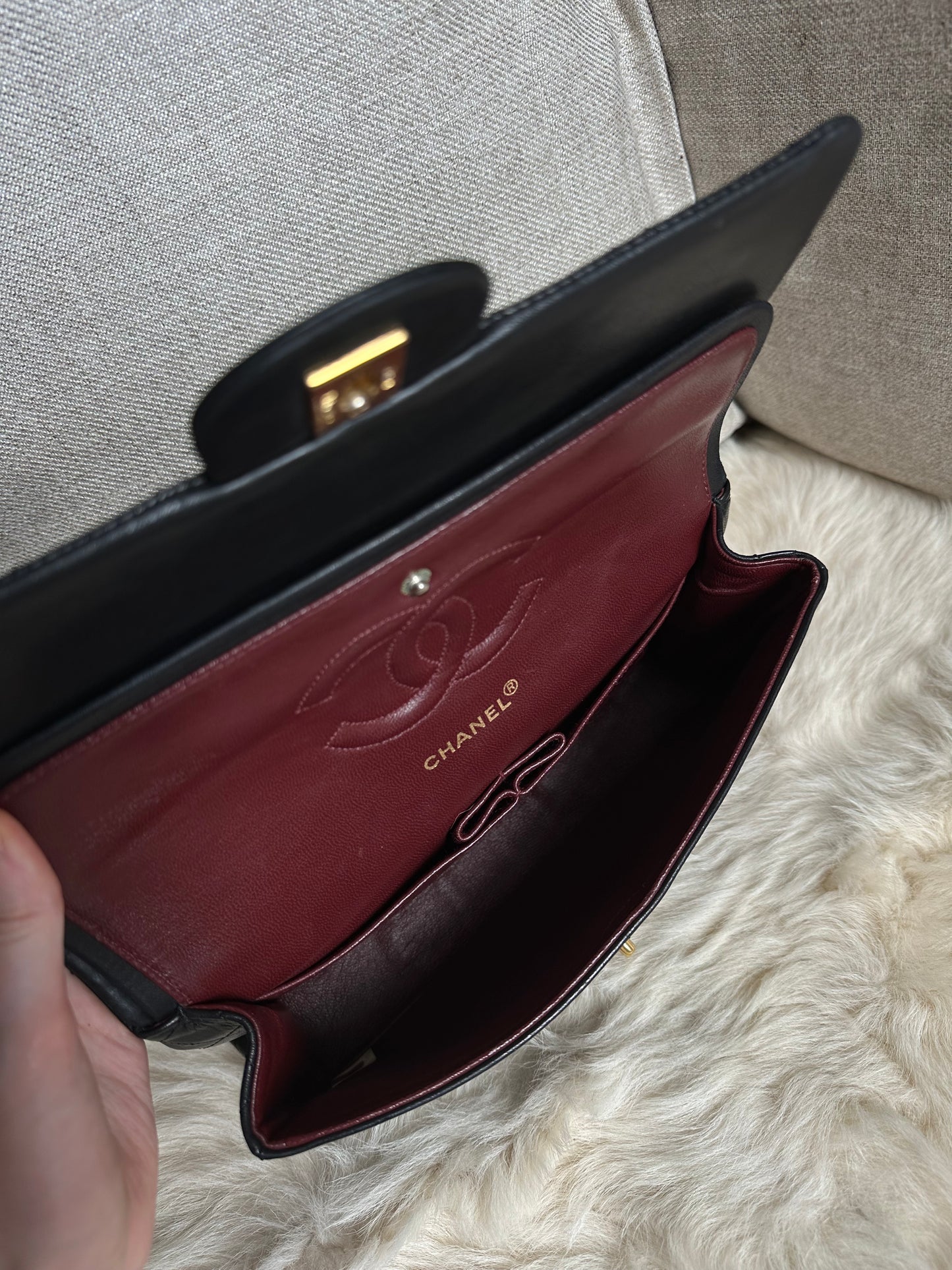 CHANEL TIMELESS CLASSIC MEDIUM NOIR