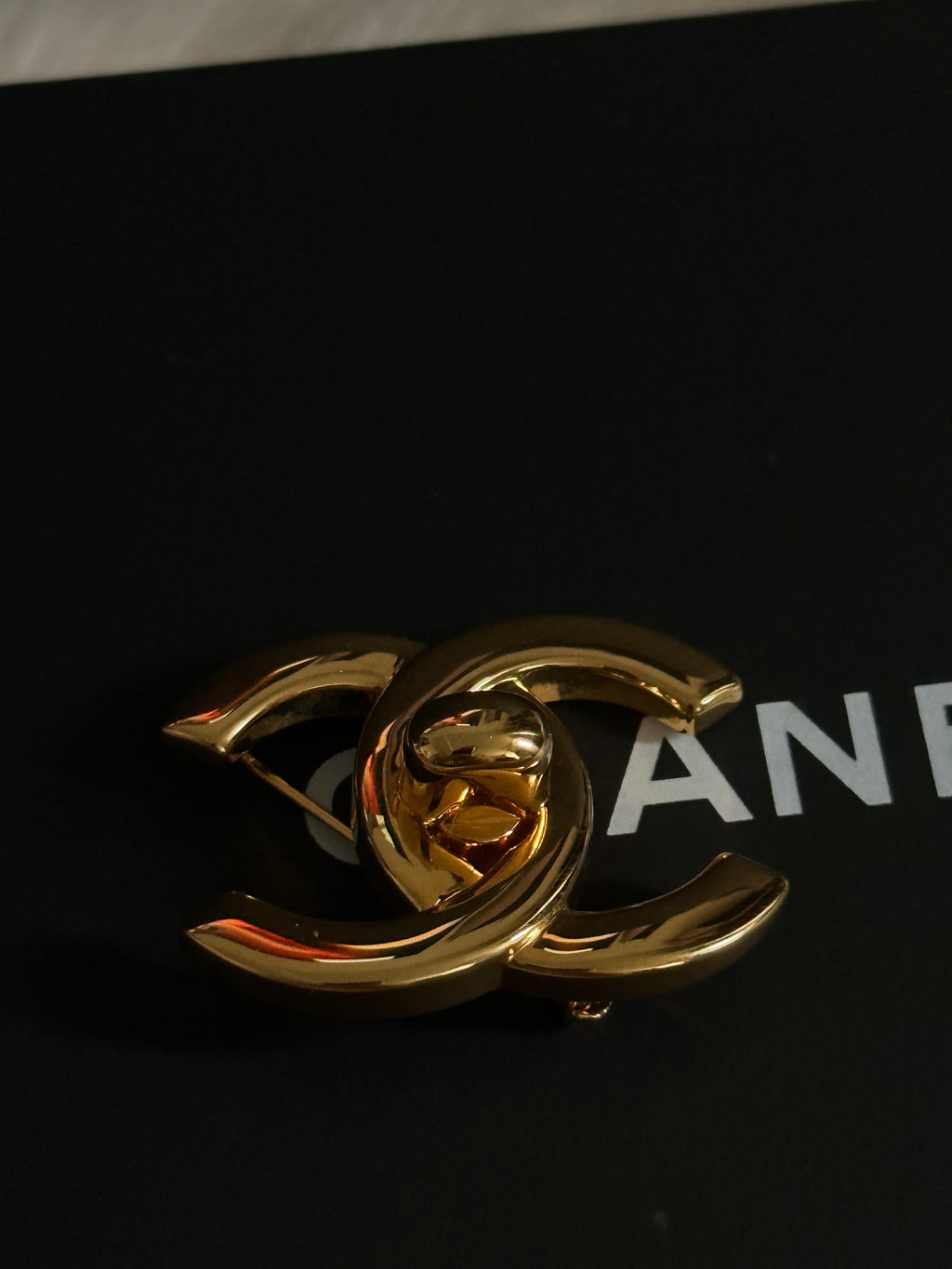 Chanel Broche Turnlock