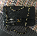 Chanel Classic Double Flap Medium 24 K Gold Plated
