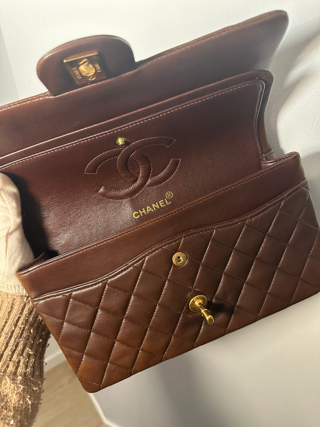 Chanel Timeless Brown