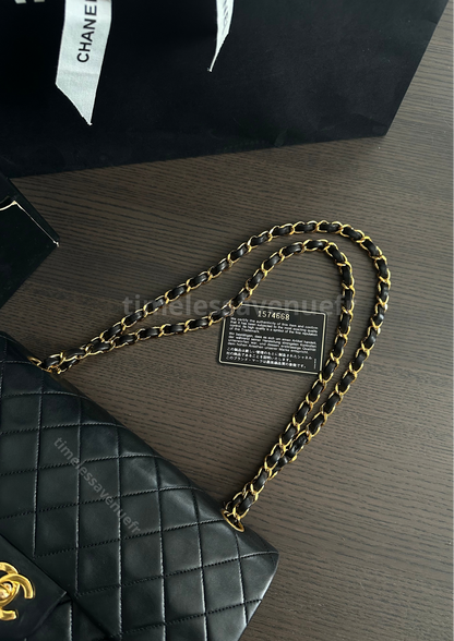 Chanel Timeless Double Flap Medium 24k Gold